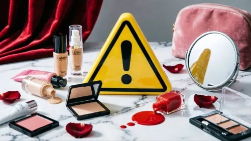 اسامی محصولات آرایش صورت بدون مجوز